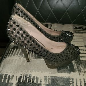 Spikey heels